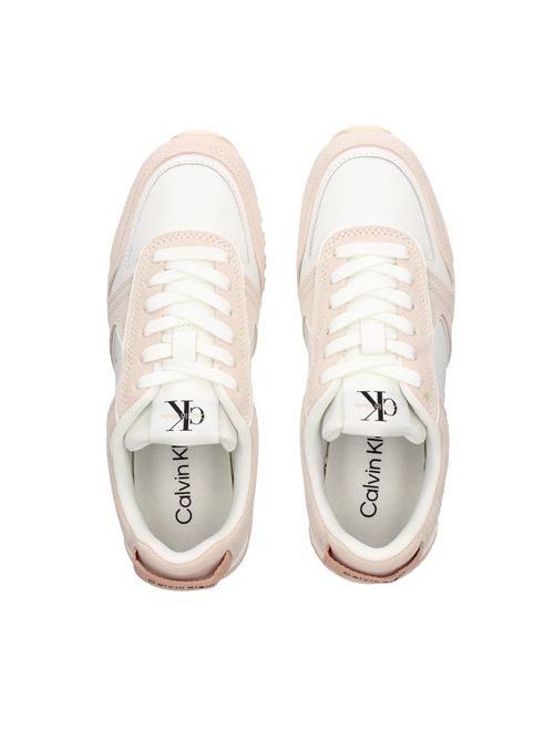 CALVIN KLEIN Toothy Runner Laceup Mix Donna CALVIN KLEIN | YW0YW0205205P